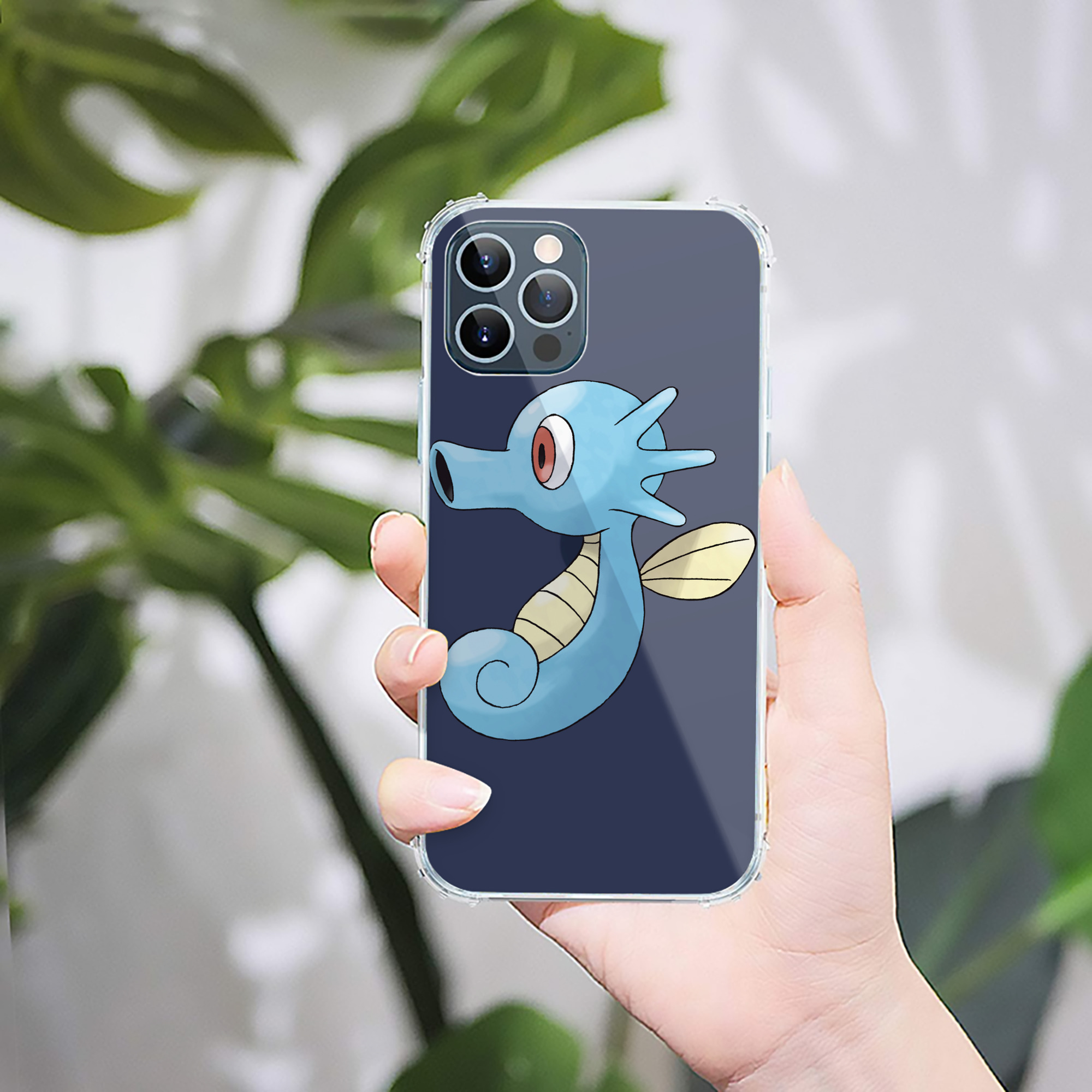 （画像用） ポケットモンスター Pokémon 【iPhone 12シリーズ対応】透明スマホケース（クリアソフトケース）